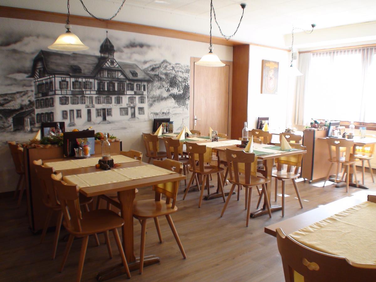 Hotel Restaurant Simplon Frutigen Extérieur photo