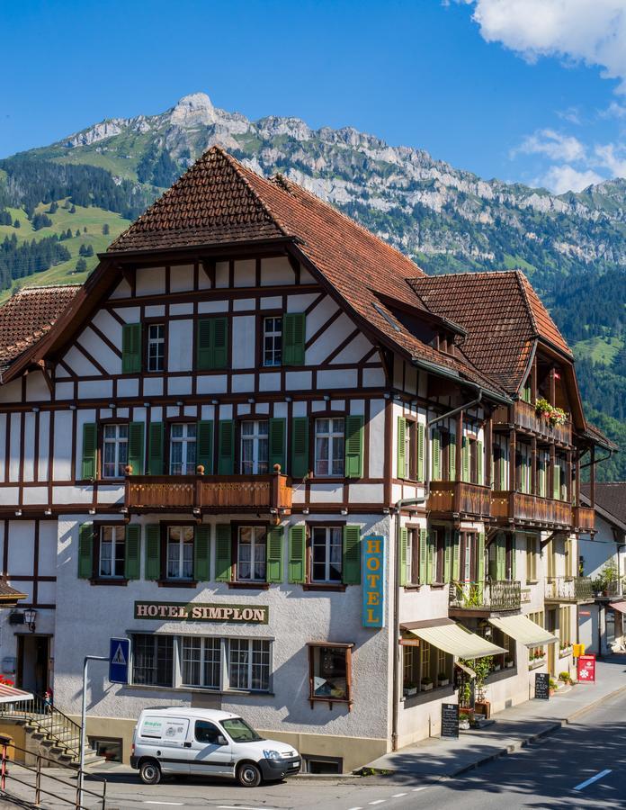 Hotel Restaurant Simplon Frutigen Extérieur photo